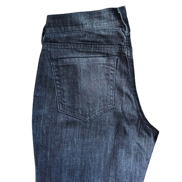 Old Navy Y2K Preppy Bootcut Dark Wash Jeans Sz 2 Low Rise - Picture 3 of 8